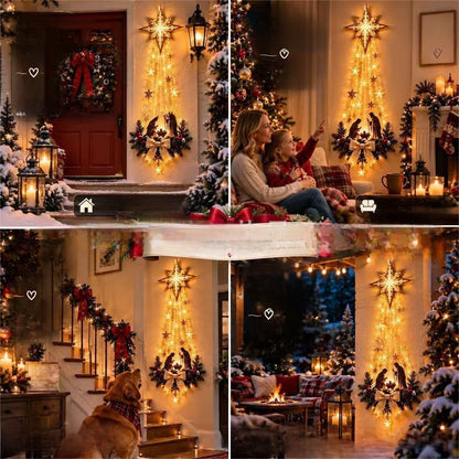 Luminous Birth Scene Wall Decor